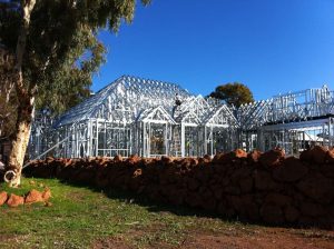 Lintel steel framing system