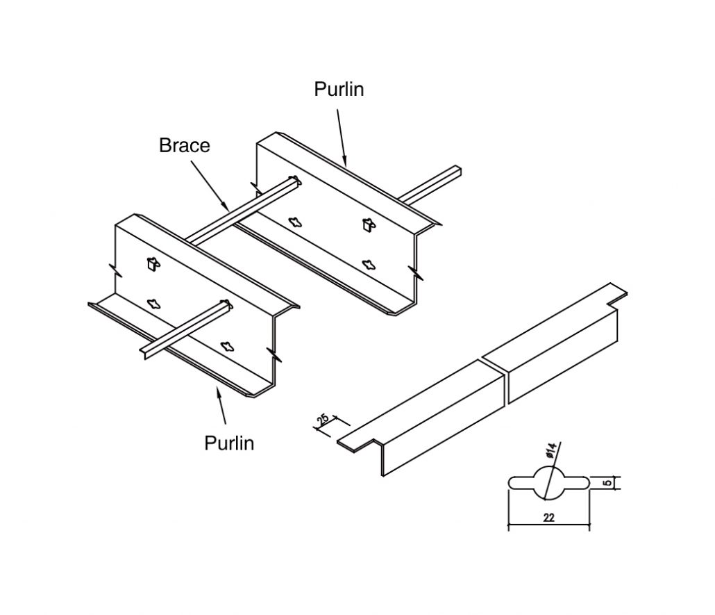 American Purlin Brace Lintel Structure American Purlin Brace Lintel Structure